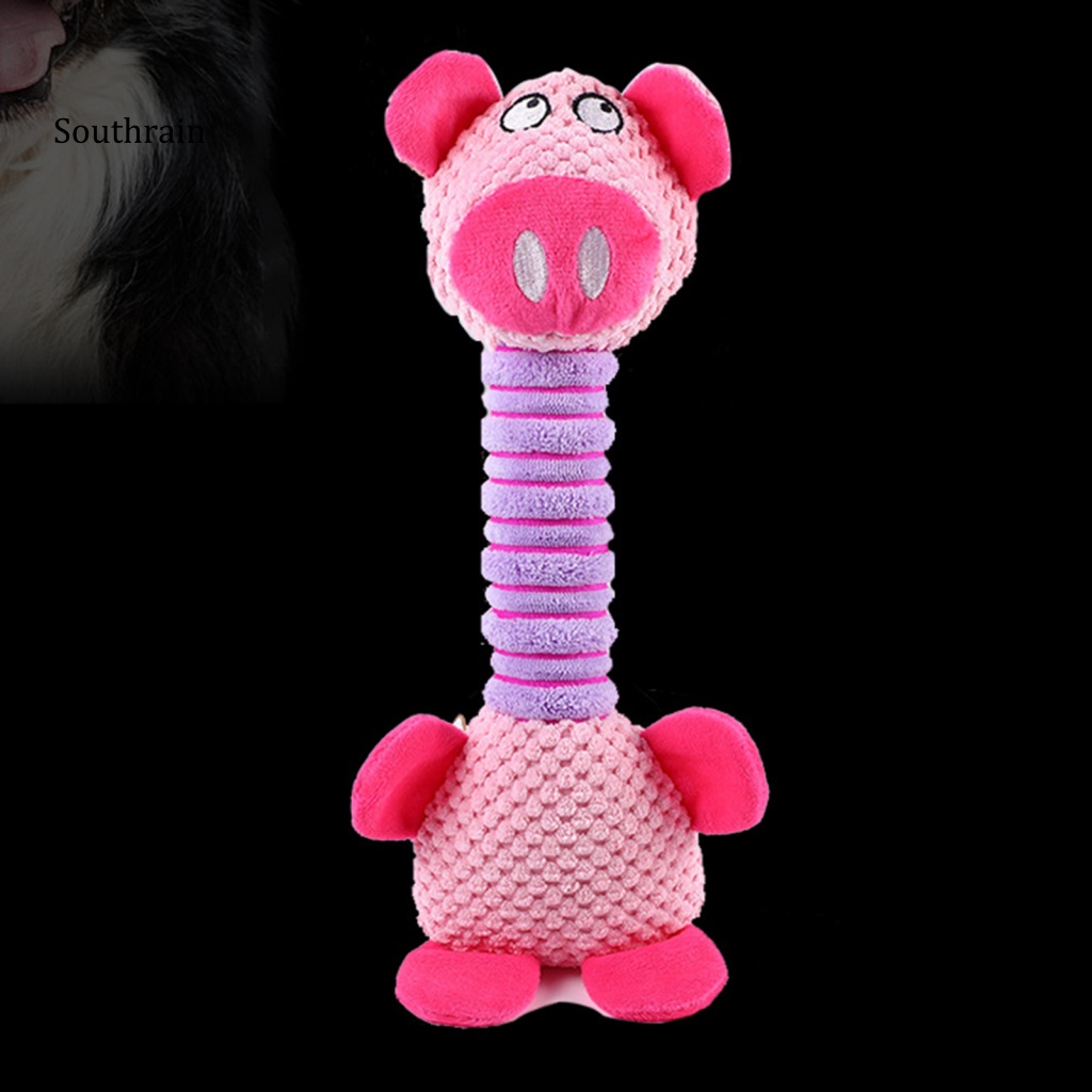 Thú Nhồi Bông Hình Động Vật BB Có Âm Thanh Chống Cắn Cho Thú Cưng