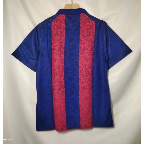 Áo Thun Bóng Đá Chất Lượng Cao Phong Cách Vintage Barcelona 2324