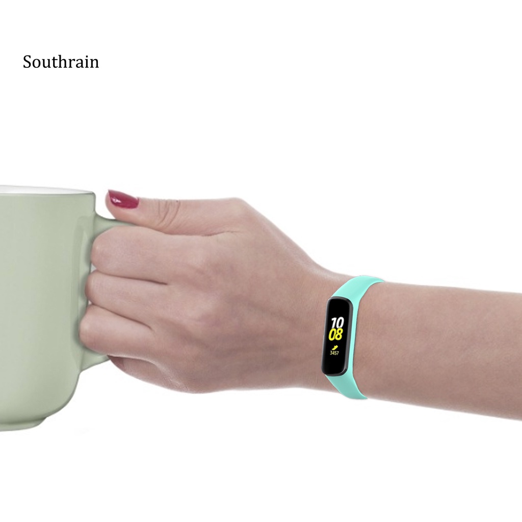 Dây Đeo Thay Thế Bằng Silicone Chống Nước Cho Đồng Hồ Samsung Galaxy Fite R375