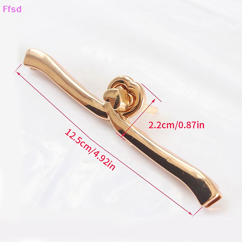 {Ffsd} Túi Dệt Cứng Hình Trái Tim Có Khóa Xoay DIY Siêu Bền * Bán Chạy