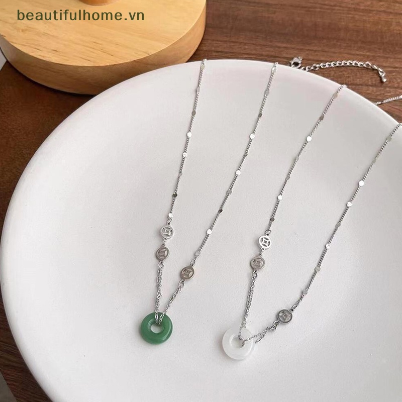 [beautifulhome] Vòng cổ Chuỗi Xương Quai Xanh Tua Rua Phong Cách Trung Hoa Mới [beauty]