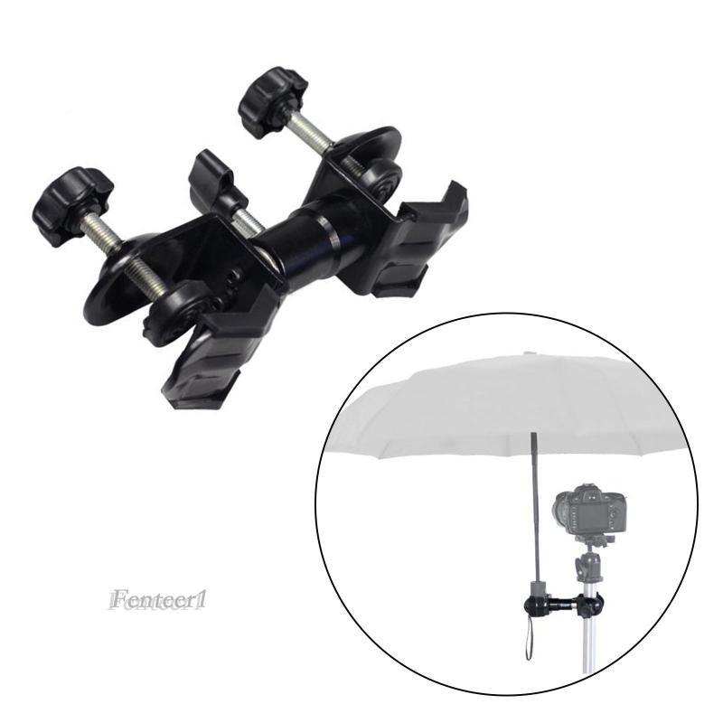 [Fenteer1] Giá Đỡ Dù Kẹp Máy Ảnh / Kẹp Gắn Tấm Che Nắng Mang Đi Tiện Dụng