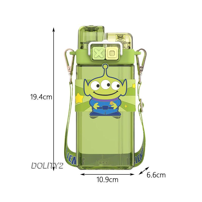 Set 2 Bình Nước Thể Thao Dễ Thương Chống Rò Rỉ