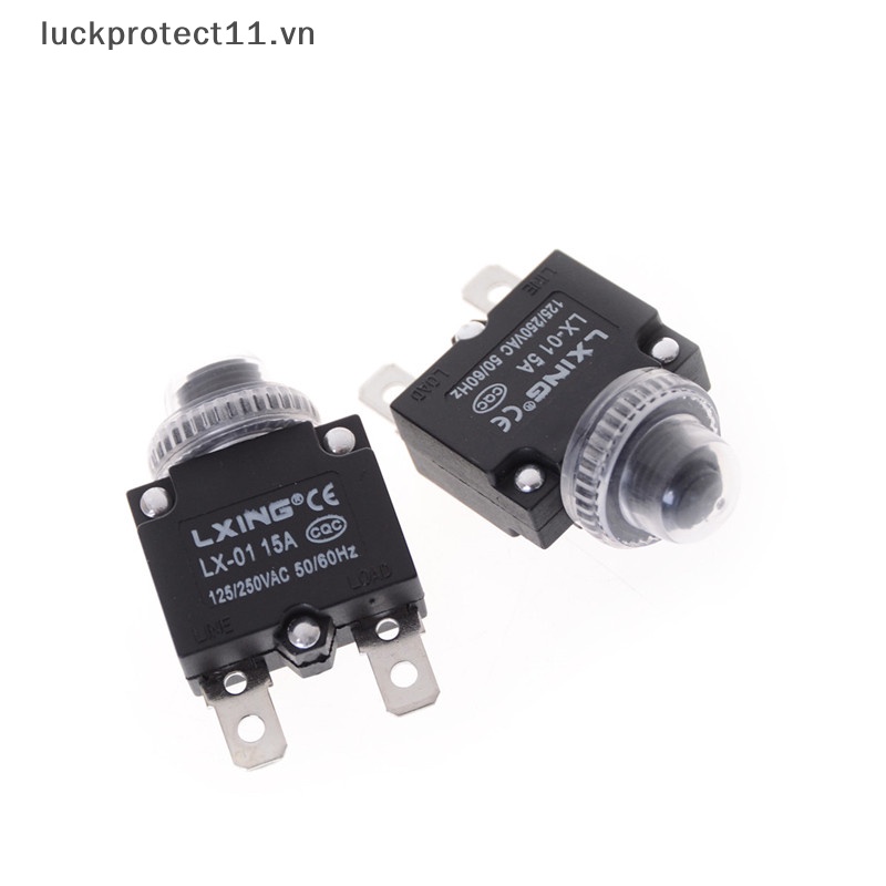 # Dây Cáp 3C &amp; NEW 3C # 1 Bộ Công Tắc Nhiệt Bảo Vệ Quá Tải Nút Nhấn + Vỏ Bọc Chống Thấm