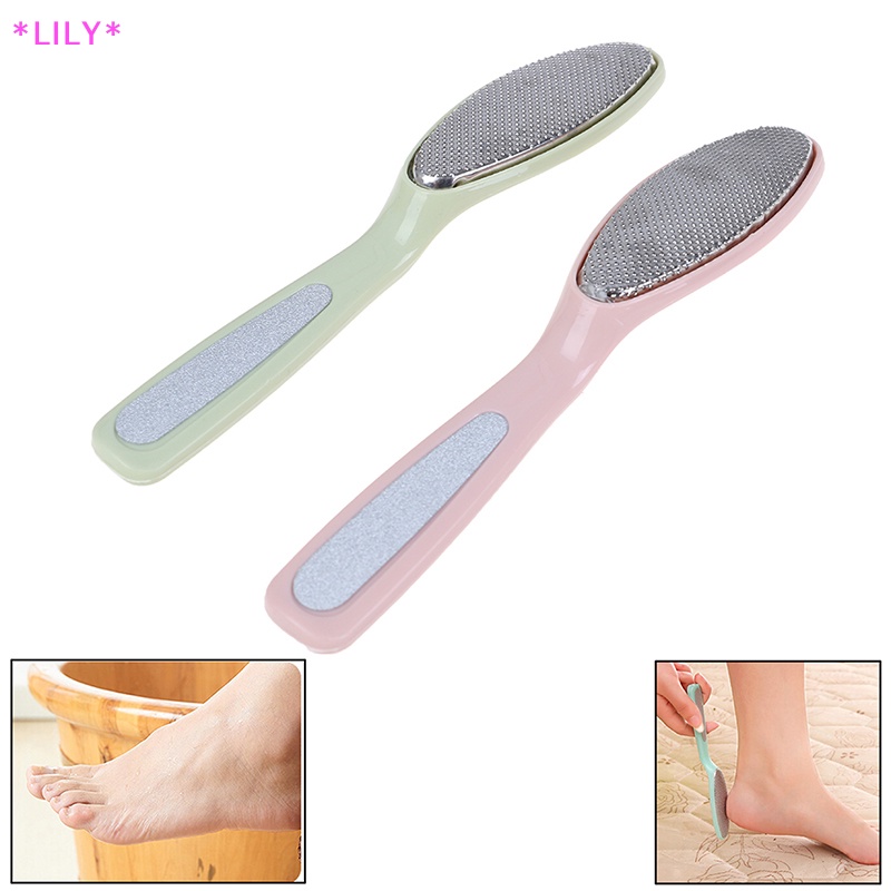 Lily tay chân tập tin tẩy tế bào chết chà bảng tẩy da chết loại bỏ vết chai loại bỏ uuu