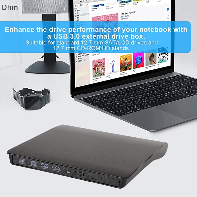 Ổ Đĩa Quang Ngoài USB 3.0 SATA Sang USB Chuyên Dụng Cho Laptop Notebook