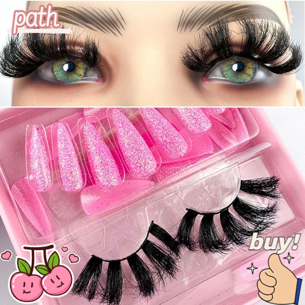 PATH Lông Mi Giả Mềm Mịn Handmade Dành Cho Người Lười