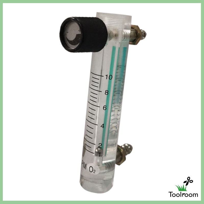 Đồng Hồ Đo Lưu Lượng Khí Gas 0.1-1L 6Mm Bằng Thủy Tinh Có Thể Điều Chỉnh