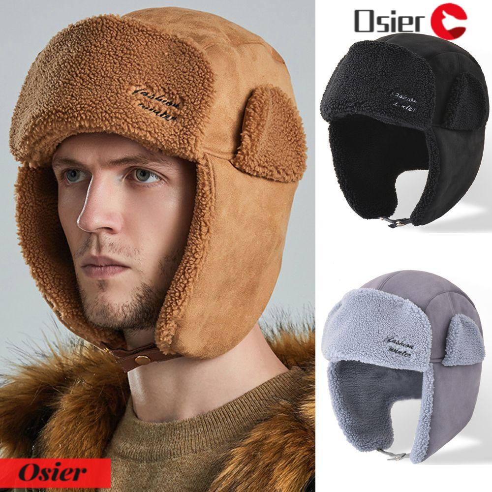 1 Mũ Bomber Màu Trơn Phong Cách Nga Thời Trang Cho Nam Và Nữ