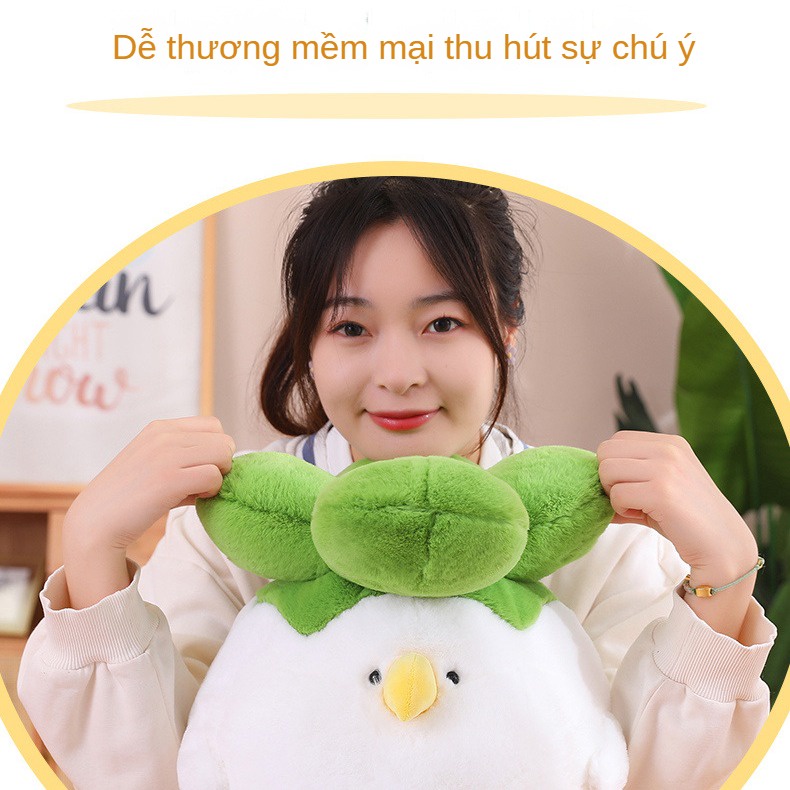 Thú Nhồi Bông Hình Chú Gà / Rau Củ Cỡ Nhỏ 8 Inch Dành Cho Nam Và Nữ