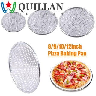 Khay Nướng Bánh Pizza Hình Tròn Bằng Hợp Kim Nhôm Chống Dính Có Lỗ