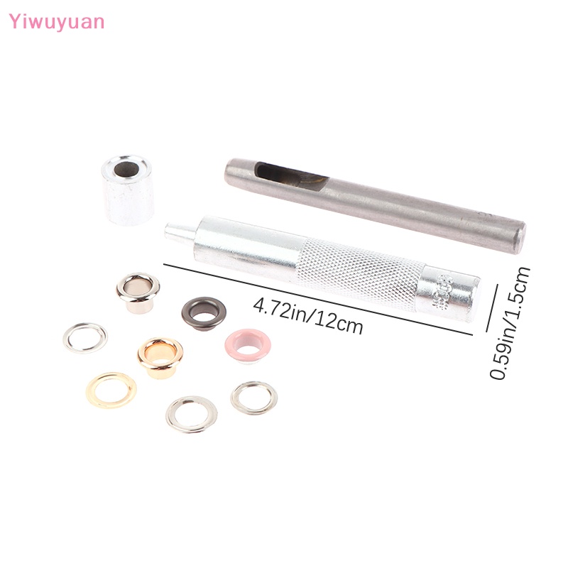 1 Bộ Dụng Cụ Đục Lỗ Kim Loại Cho Túi Tarpaulin Mới