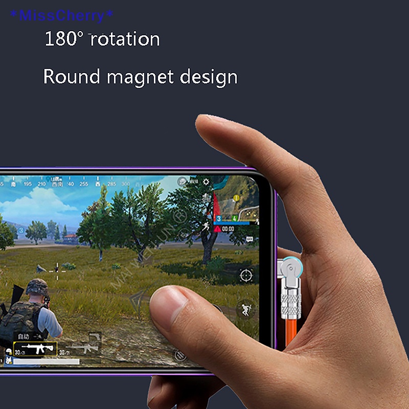 Dây Cáp Sạc USB Xoay 180 Độ TPE Dành Cho Điện Thoại Di Động Mới