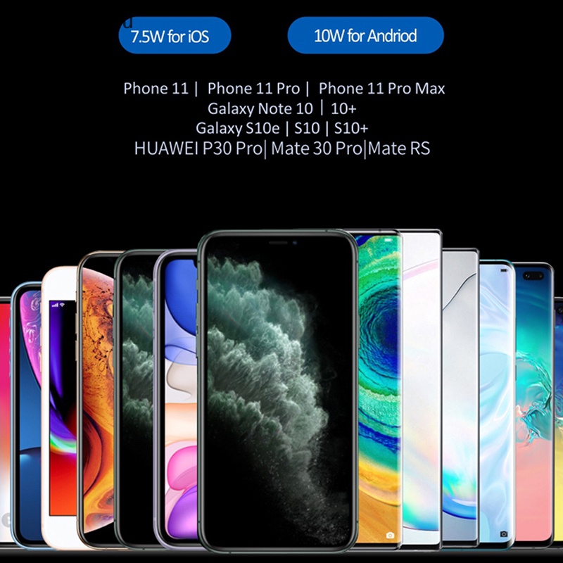 Đệm Sạc Không Dây Cảm Ứng Ma Thuật Hình Tròn Ma Thuật merrtu