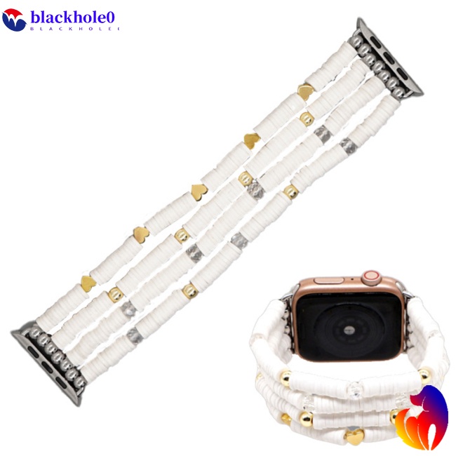 Dây Đeo Thay Thế Cho Đồng Hồ Thông Minh Iwatch Chất Liệu Mềm Co Giãn Phong Cách Boho