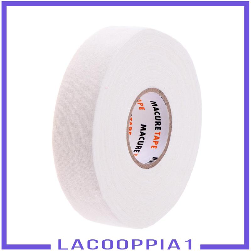 Cuộn 1 Miếng Dán Hockey Cao Cấp 1 "X 25 yds Chống Thấm Nước Màu Trắng