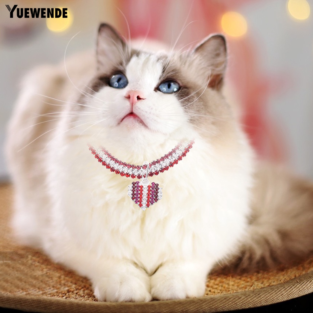 Vòng Cổ Đính Đá Dễ Điều Chỉnh Cho Thú Cưng