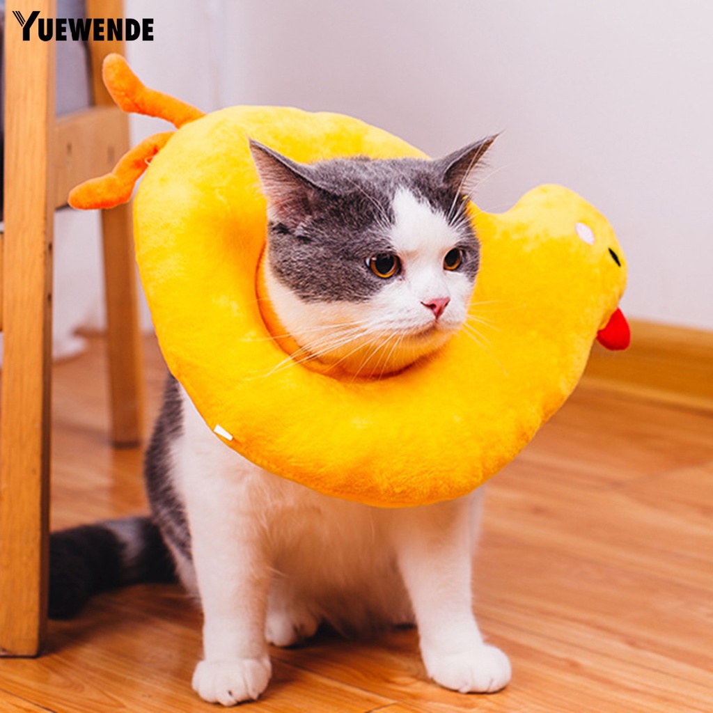 Yq.e Vòng Cổ Chữ E Bằng Polyester Ngăn Chặn Cắn / Chữa Bệnh Cho Thú Cưng Tại Nhà