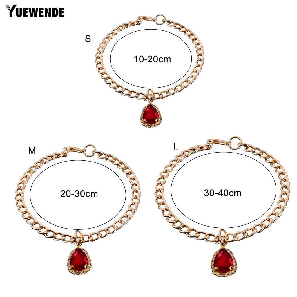 Vòng Cổ Bắt Mắt Đính Đá Resin Lấp Lánh Cho Thú Cưng