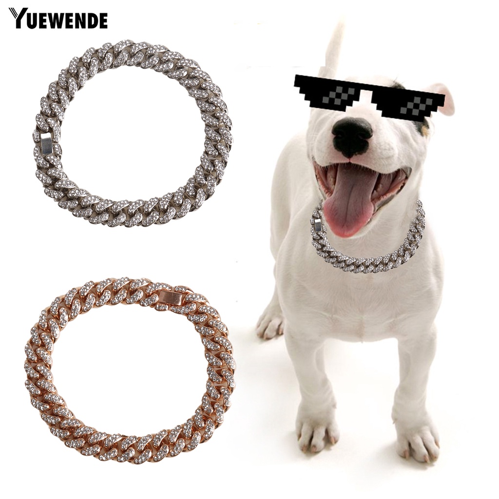 Vòng Cổ Đính Đá Lấp Lánh Cho Thú Cưng