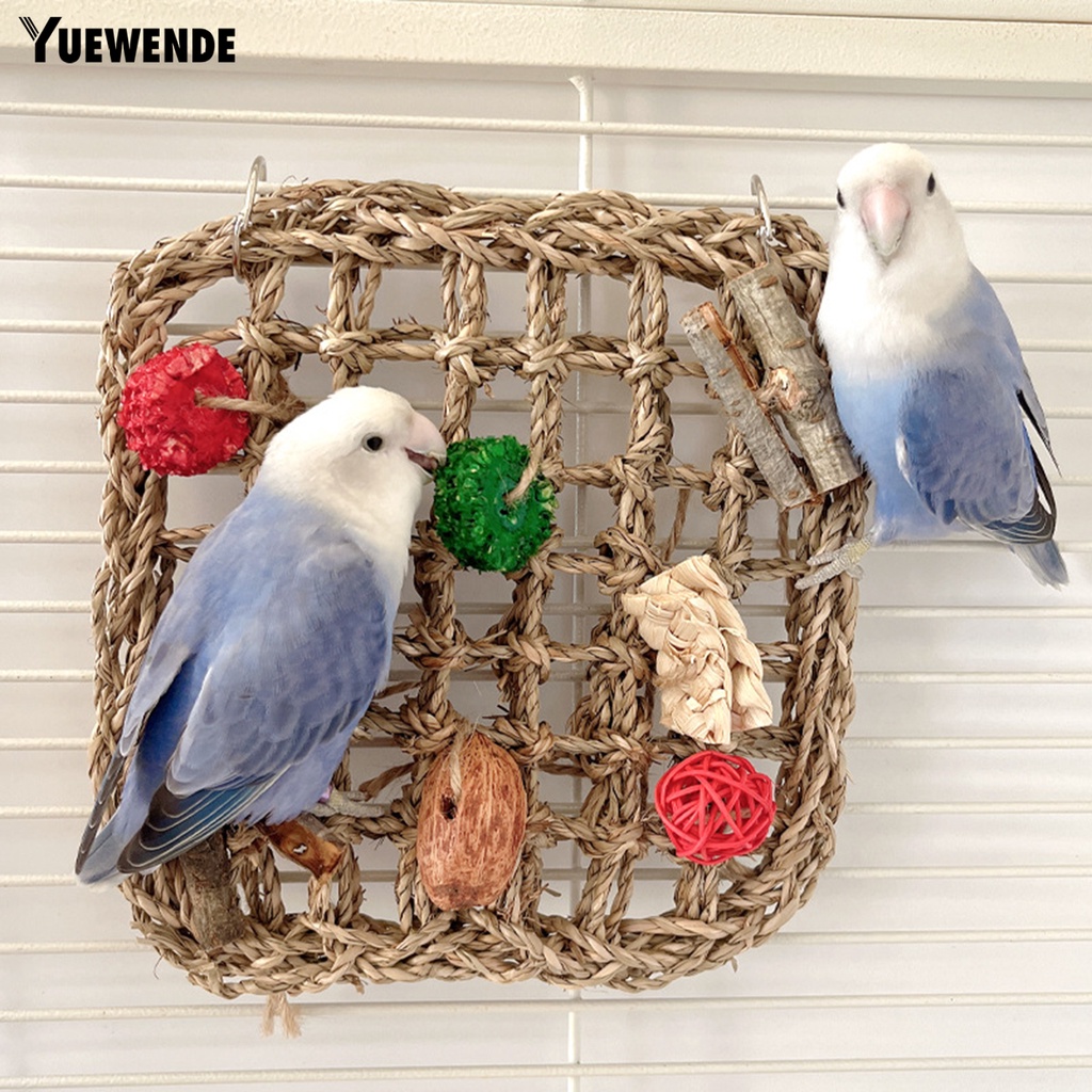 Đồ Chơi Chất Liệu Tự Nhiên Mài Răng Cho Chim Vẹt