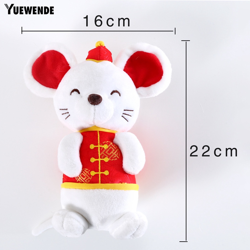 Chuột Nhồi Bông YQ.E Hoạt Hình Chống Cắn Vui Nhộn Cho Mèo Cưng