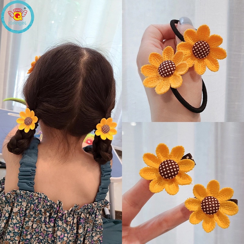 Kẹp Tóc Hình Hoa Hướng Dương Dễ Thương Cho Bé Gái Thẻ