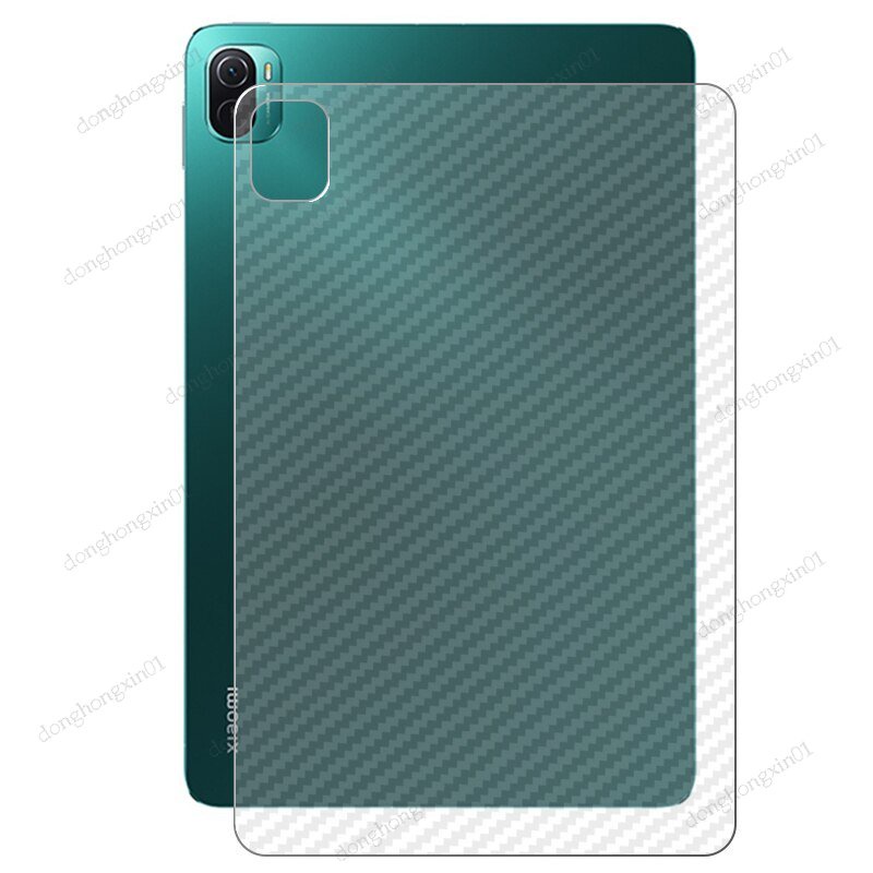 Miếng Dán Sợi Carbon + Kính Cường Lực Bảo Vệ Mặt Trước / Sau Cho Xiaomi Pad 5 / Pro 5pro 11 "1 Xiaomi Pad 6 Redmi Pad