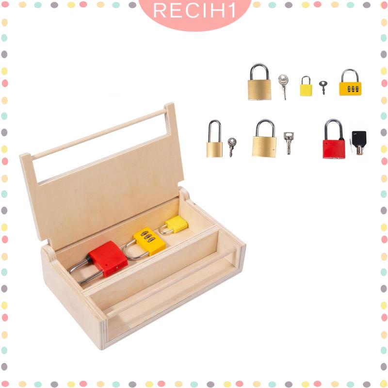 Bộ Đồ Chơi Khóa Di Động Phù Hợp Cho Trẻ Mẫu Giáo