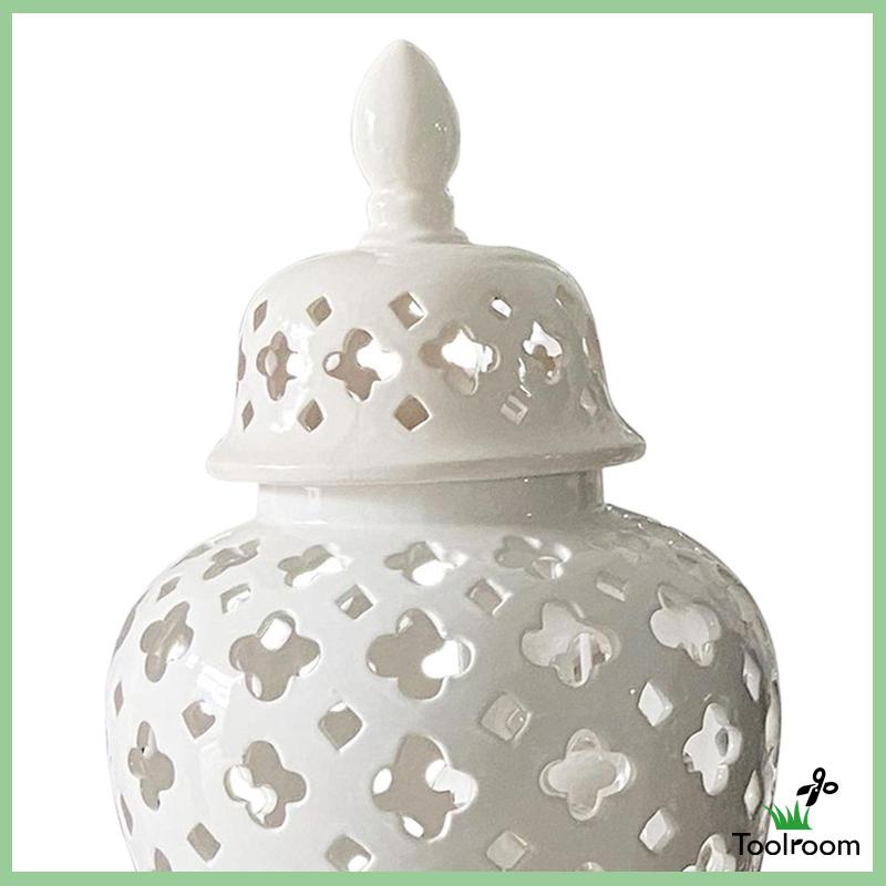 Lọ Đựng Gừng 10 "Phong Cách Trung Hoa Cổ Điển Trang Trí Nhà Cửa