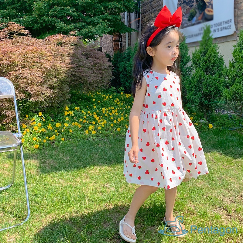 Đầm Phồng Thời Trang Mùa Hè Dễ Thương Dành Cho Bé Gái