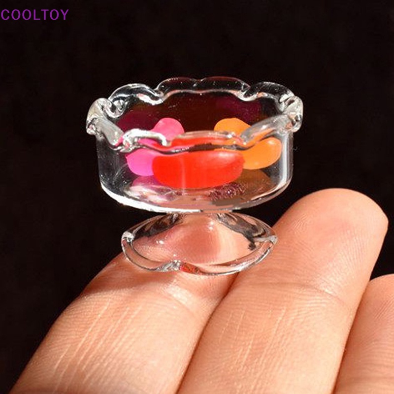 Bộ Ly Bánh Kẹo Tráng Miệng Tỷ Lệ 1: 12 Dùng Trang Trí Nhà Búp Bê