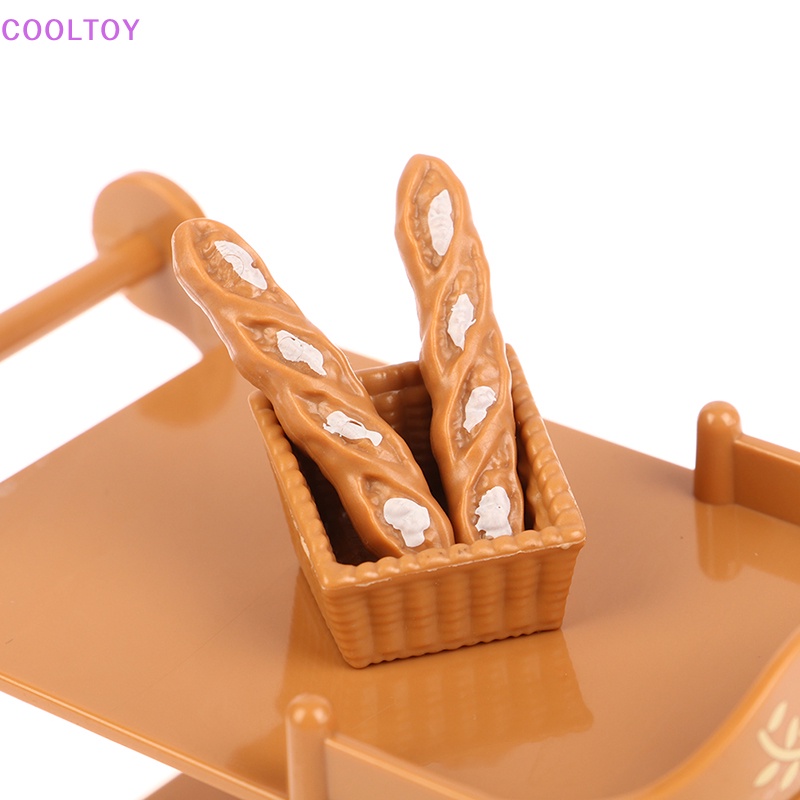 Mô Hình Giỏ Bánh Mì Đồ Chơi Trang Trí Nhà Búp Bê