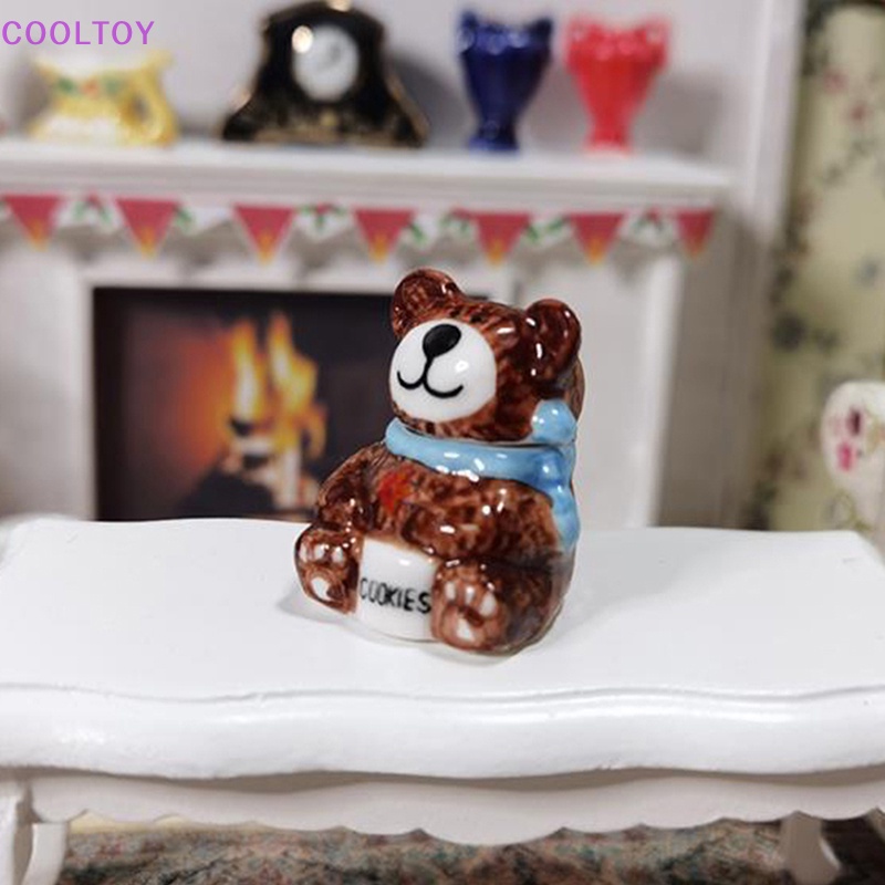 Hũ Đựng Kẹo Bằng Gốm 1: 12 Trang Trí Nhà Búp Bê