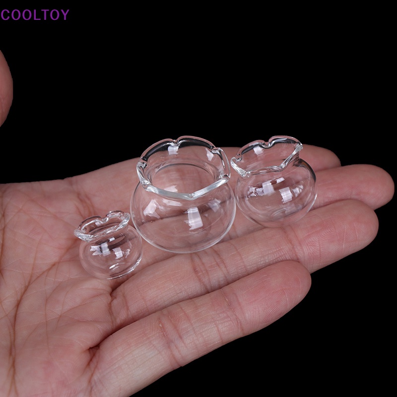 Cá Thủy Tinh Trong Suốt Trang Trí Nhà Búp Bê Tỉ Lệ 1: 12