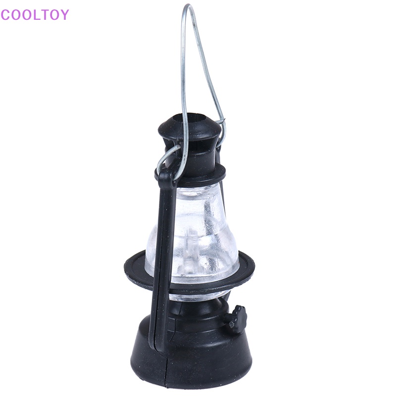 Mô Hình Đèn Dầu Đen mini Tỷ Lệ 1: 12 Trang Trí Nhà Búp Bê