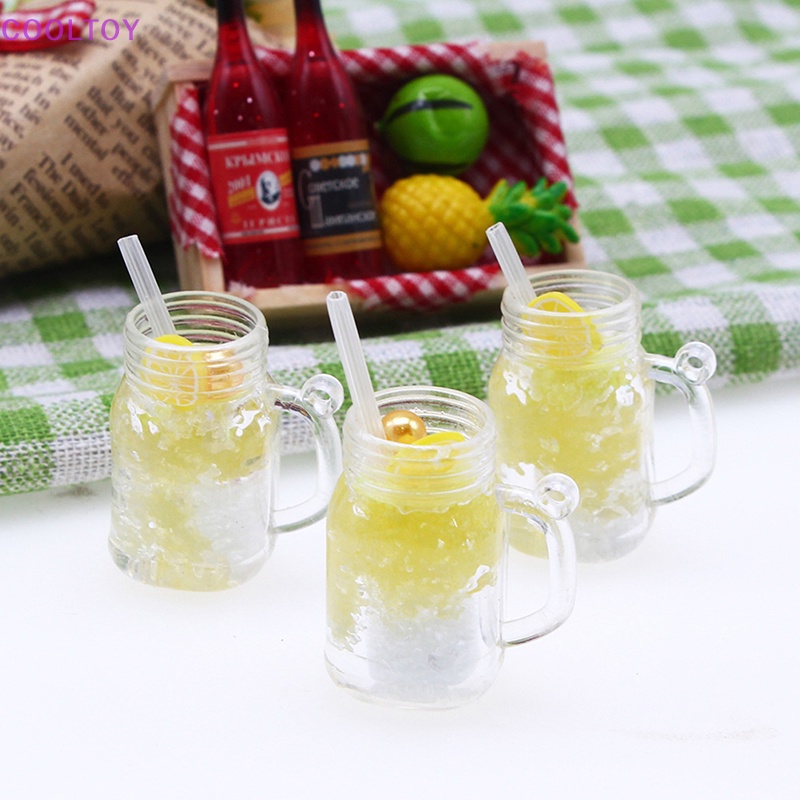 Ống Hút Dạ Quang Làm Mát Mô Hình Nhà Búp Bê DIY