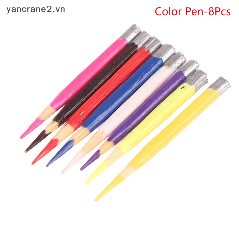 Set 8 Bút Chì Màu Mini 1: 12 Dành Cho Nhà Búp Bê