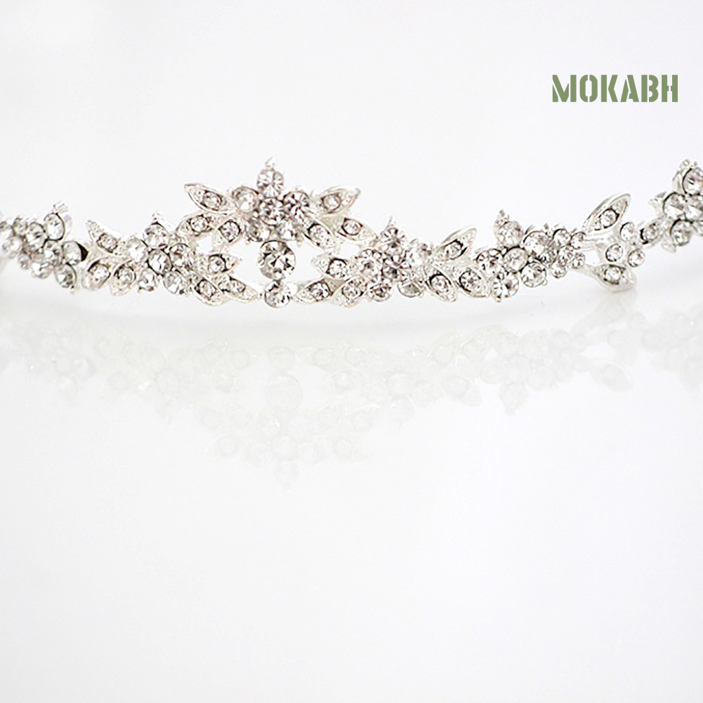 Bộ Vòng cổ + Bông Tai Đính Đá Sang Trọng Cho Nữ