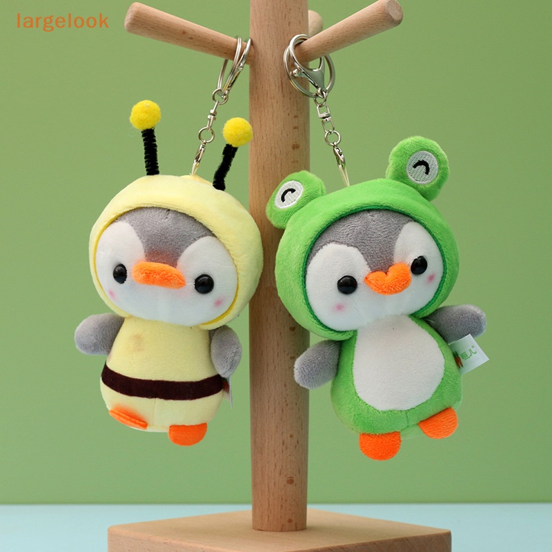 Móc Khóa Hình Chim Cánh Cụt Nhồi Bông 10CM Dễ Thương