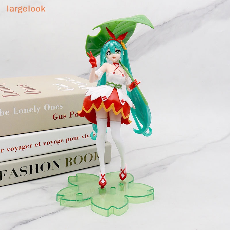 Mô Hình Nhân Vật Hatsune Miku Cầm Lá 13cm