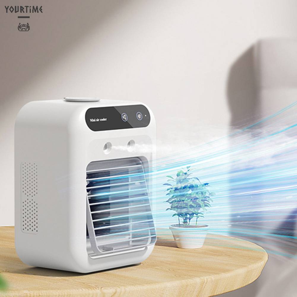 Quạt Làm Mát Để Bàn 2 Tốc Độ Tùy Chỉnh Nhỏ Gọn Tiện Dụng Cho Gia Đình