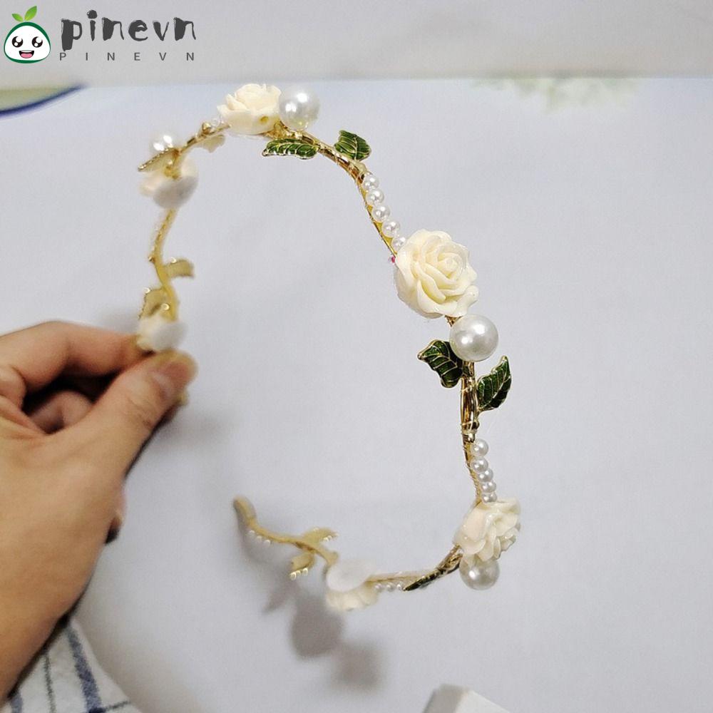 Băng Đô Hoa Hồng Cài Tóc Cho Nữ