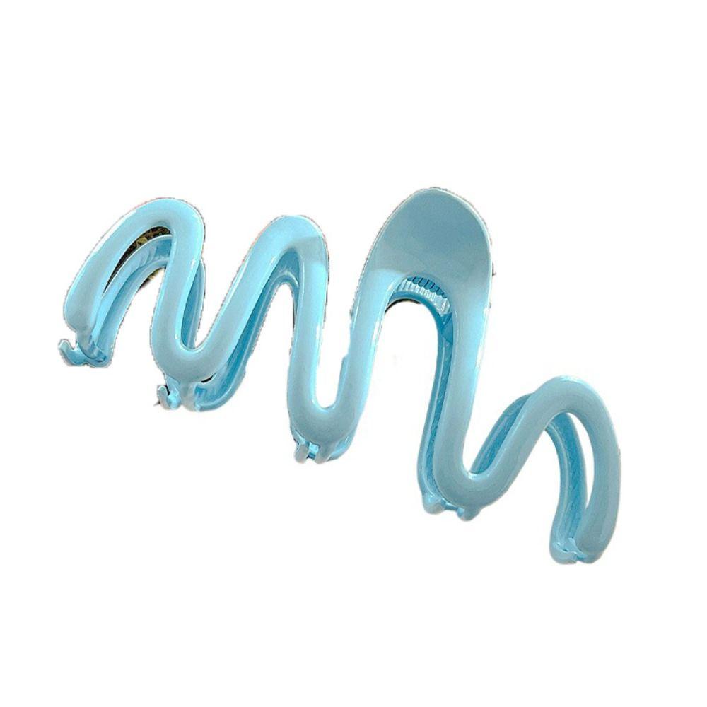 MIQUEL Kẹp Càng Cua Bằng Nhựa Resin Nhiều Màu Dễ Thương Phong Cách Hàn Quốc Cho Nữ