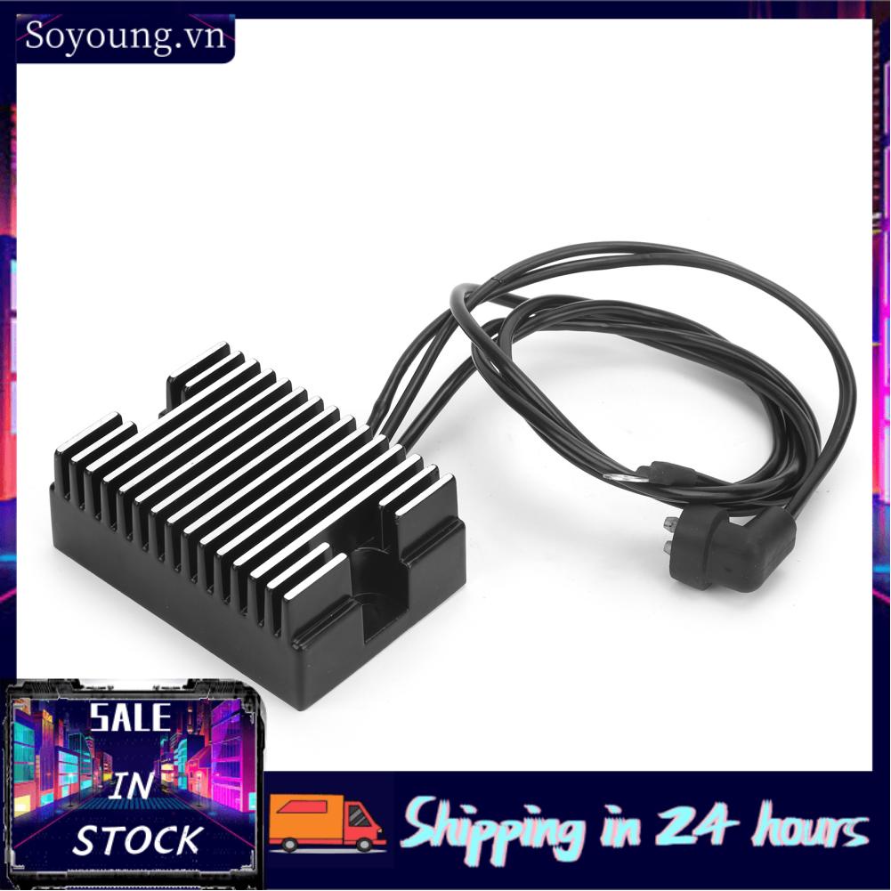 Soyoung Voltage Regulator Aluminium Alloy Rectifier 74519‑88 H1988 Fit for Big Twin models 1989-1999