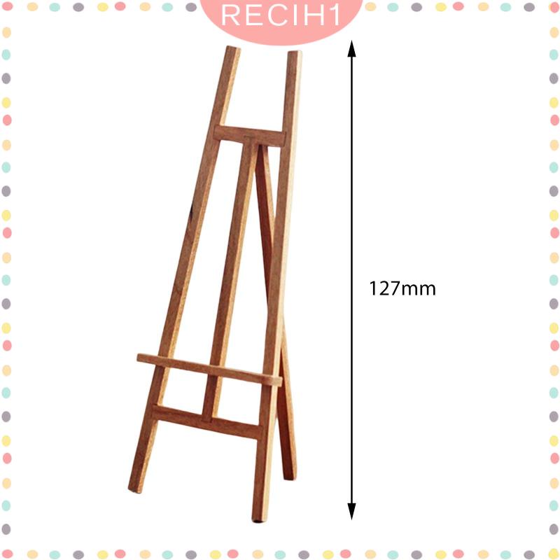 Mô Hình Giá Ba Chân Bằng Gỗ Dùng Trang Trí Nhà Búp Bê 1 / 12