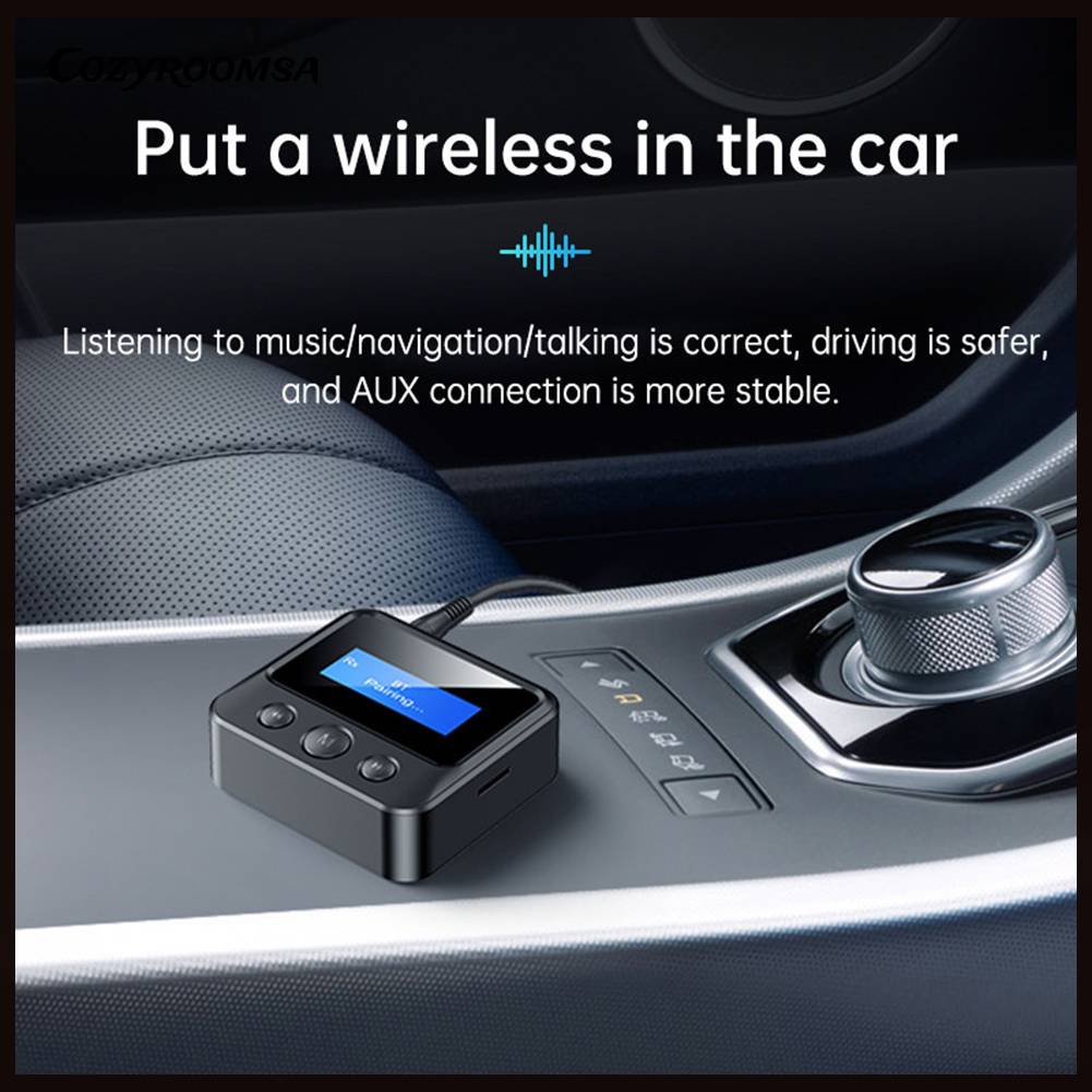 Bộ Nhận Tín Hiệu Âm Thanh Bluetooth 5.0 Không Dây 3.5mm AUX RCA