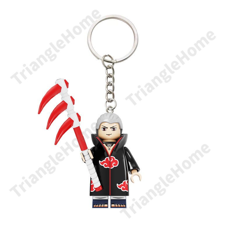 Móc Khóa Gắn Ba Lô / Túi Xách Hình Lego Naruto 2023 Phong Cách Nhật Bản Thích Hợp Làm Quà Tặng