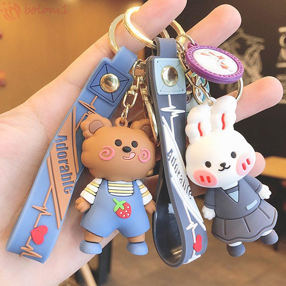 Móc Khóa Hình Thú Hoạt Hình Đáng Yêu