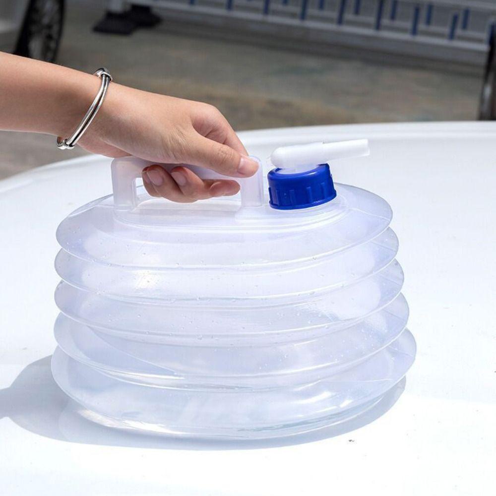 Bình Đựng Nước Di Động Dung Tích Lớn 24 5L / 10L / 15L Có Vòi Tiện Dụng Cho Leo Núi